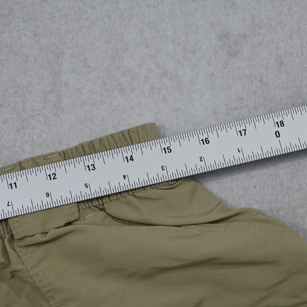 AFTCO Fishing Shorts Men 34 Tan 100% Nylon Performance Cargo Pocket Khaki 6" - Picture 6 of 7
